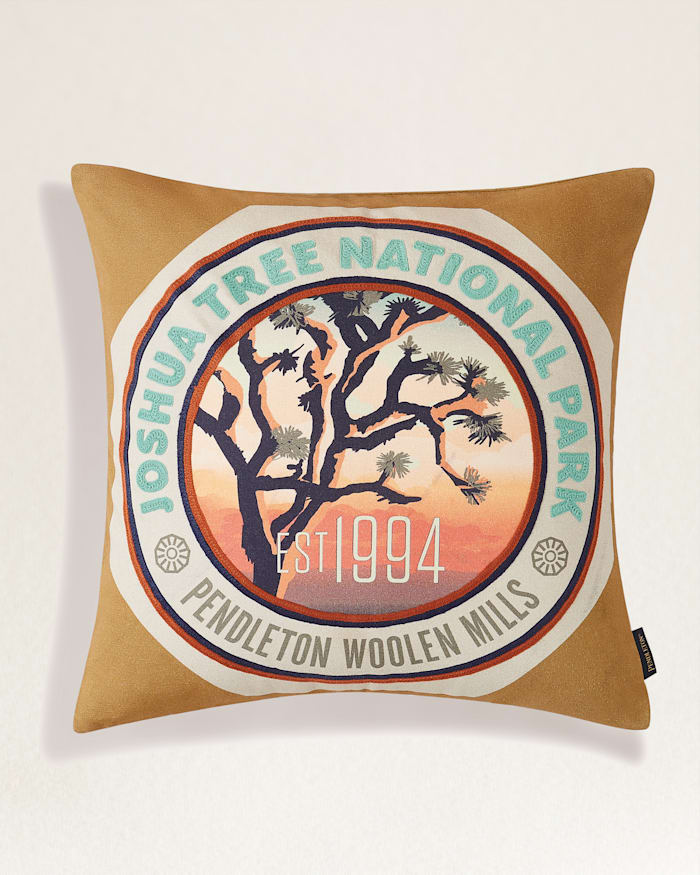 JOSHUA TREE NATIONAL PARK PATCH PILLOW